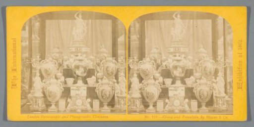 Chinese Porcelain Department of Minton & Co at the World Exhibition of 1862