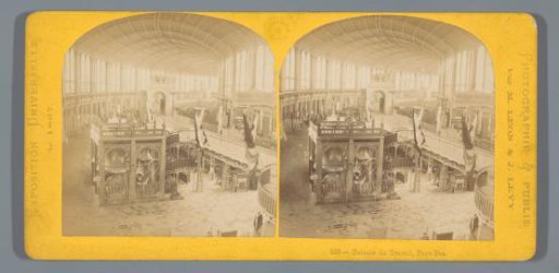 Dutch department in the Machine Hall at the World Exhibition of 1867