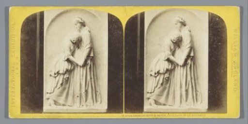 Relief Dinah Consoling Hetty in Prison after Francis John Williamson at the World Exhibition of 1873