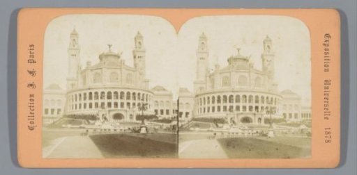 Palais du Trocadéro during the World's Fair of 1878