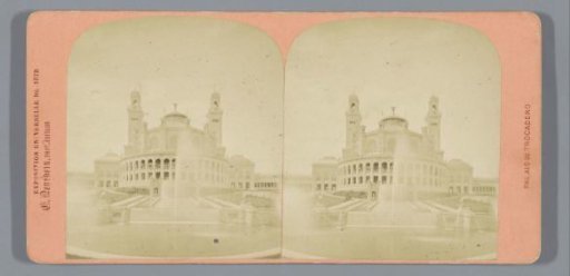 Palais du Trocadéro during the World's Fair of 1878