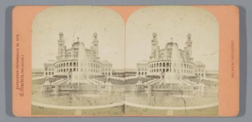 Palais du Trocadéro during the World's Fair of 1878