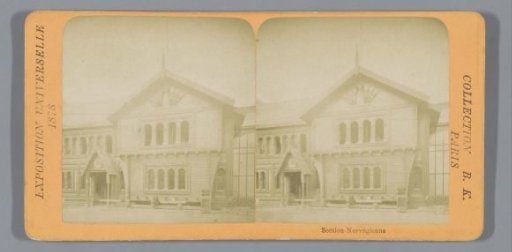 Norway Pavilion at the 1878 World's Fair