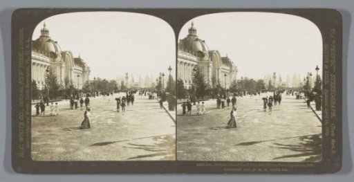 Petit Palais during the 1900 World's Fair, Paris