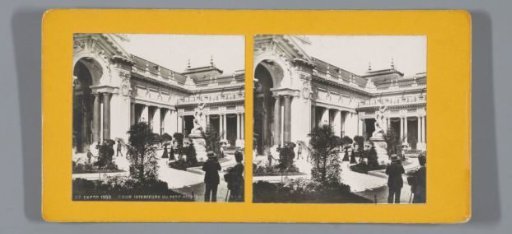Courtyard of the Petit Palais during the 1900 World's Fair