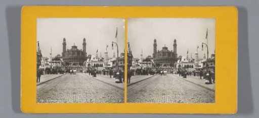 Palais du Trocadéro during the 1900 World's Fair