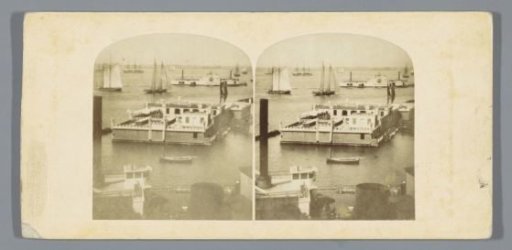 Bay of New York, seen from the Barge Office