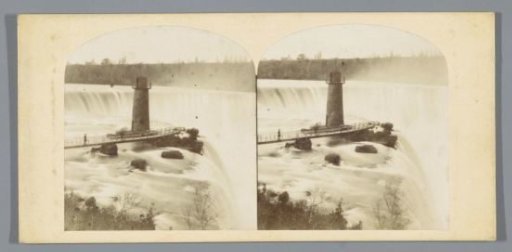 Horseshoe Falls and Terrapin Tower, seen from Goat Island