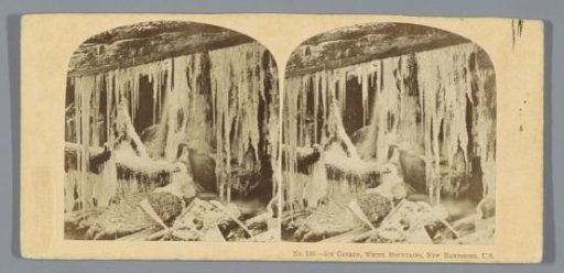 Ice Caves in the White Mountains, New Hampshire