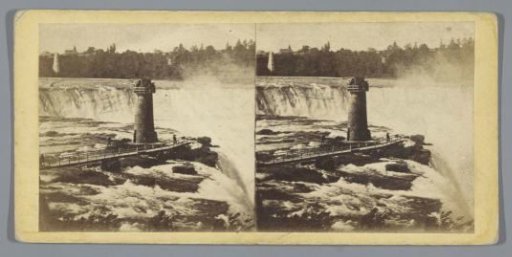 Horseshoe Falls and Terrapin Tower, Viewed from Goat Island