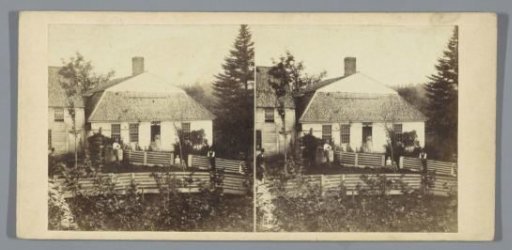 Birthplace of sculptor Hiram Powers at Woodstock, Vermont