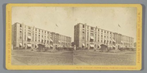 Custom House on Canal Street, New Orleans