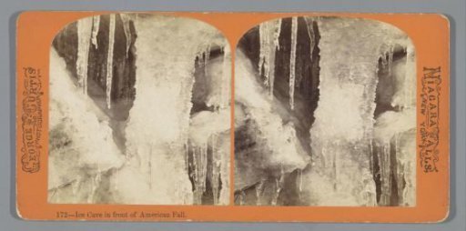 Ice cave near the American Falls
