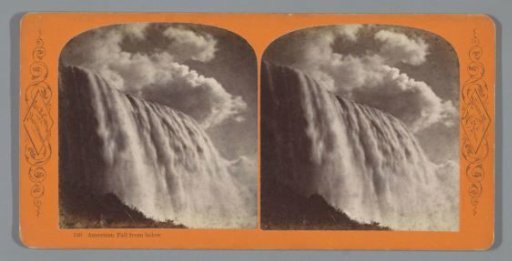 American Falls seen from below