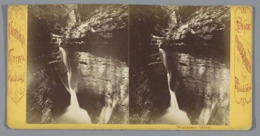 Pluto Falls in Watkins Glen State Park
