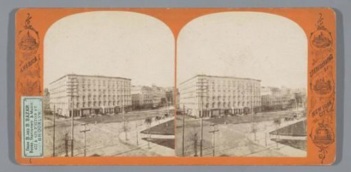 View of the Fifth Avenue Hotel in New York