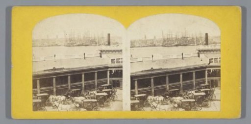 Carriages for the Ferry to Hoboken, New York