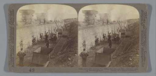 View of coke ovens near Altoona, Pennsylvania