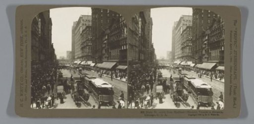View of State Street, Chicago