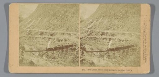 View of the Georgetown Loop Railroad