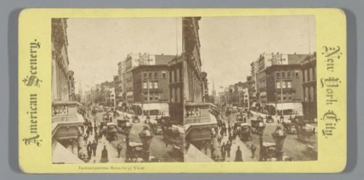 View of Broadway, New York