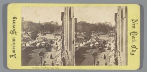 View of Broadway, New York