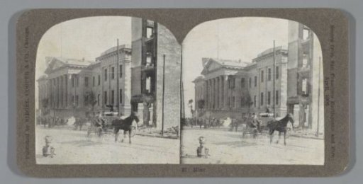 The San Francisco Mint after the earthquake