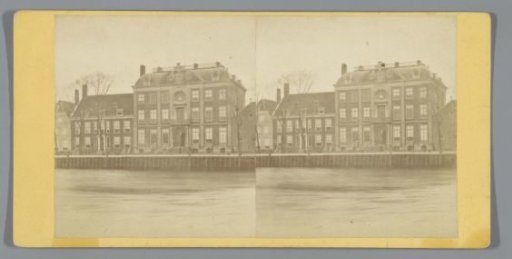 Canal houses along a quay