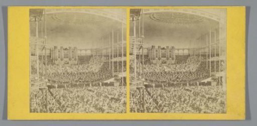 Well-attended organ concert in the Crystal Palace in London