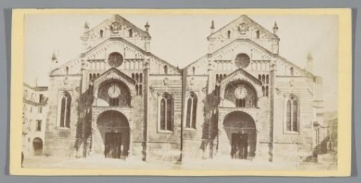 Facade of a Gothic church
