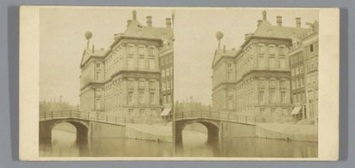 Rear of the Royal Palace on the Dam, Amsterdam
