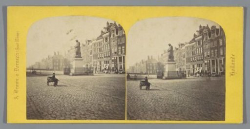 Rembrandt Monument on the Botermarkt, Amsterdam