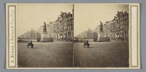 Rembrandt Monument on the Botermarkt, Amsterdam