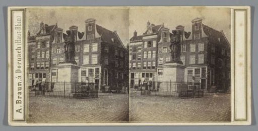 Rembrandt Monument on the Botermarkt, Amsterdam