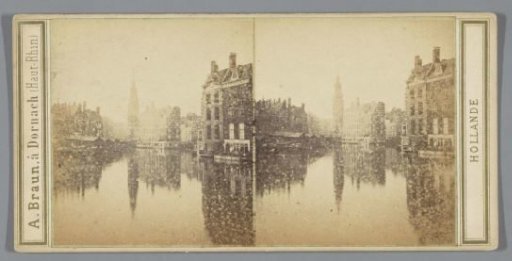 The Amstel with the Munt Tower in the distance