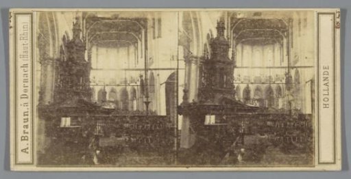 Interior of the New Church, Amsterdam