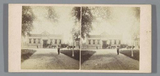 View of the Oosterbegraafplaats in Amsterdam