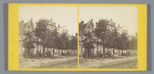 View of the Herengracht at the Huidenstraat in Amsterdam