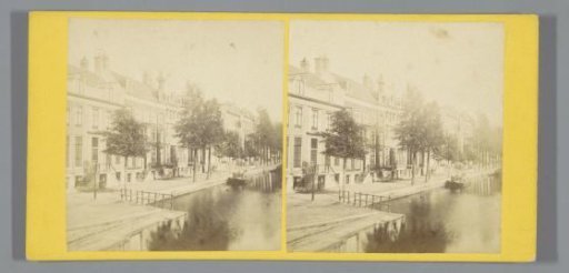 View of the Herengracht at the Muiderstraat in Amsterdam