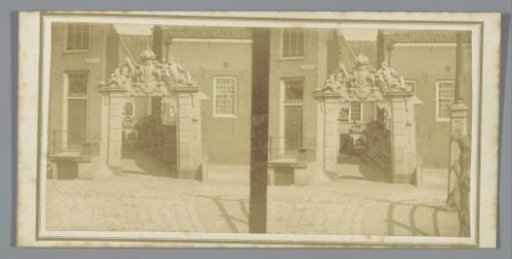 Gasthuispoort on the Oudezijds Achterburgwal, Amsterdam
