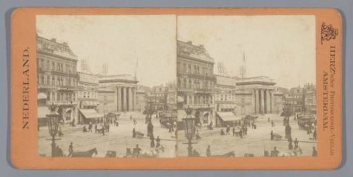 Dam and the Beurs van Zocher, Amsterdam