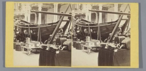 Boat in the Palace for Industry, Amsterdam
