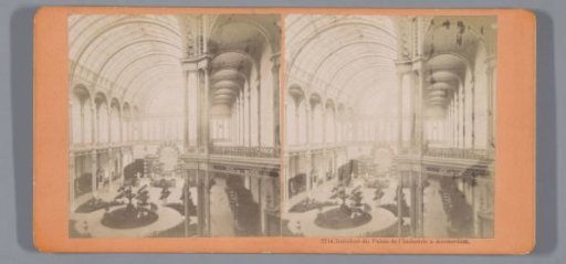 Interior of the Palace for Industry, Amsterdam