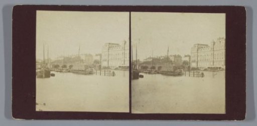 View of the Amstel with the Amstel Hotel towards the Hogesluis, Amsterdam