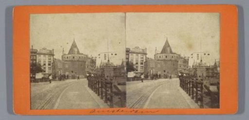 Schreierstoren and the Prins Hendrikkade, Amsterdam
