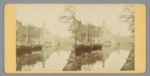 Keizersgracht viewed towards the Brouwersgracht, Amsterdam