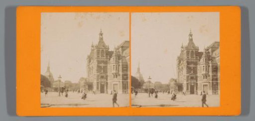Leidseplein with the City Theatre and the Koepelkerk in the Background, Amsterdam