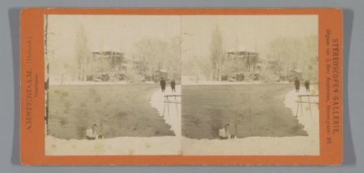 Vondelpark in the Snow, Amsterdam