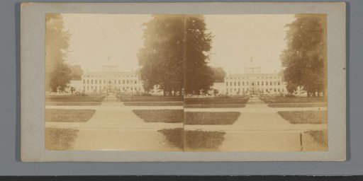 View of Soestdijk Palace in Baarn