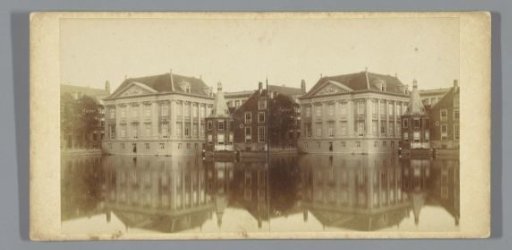 Mauritshuis and the Hofvijver in The Hague